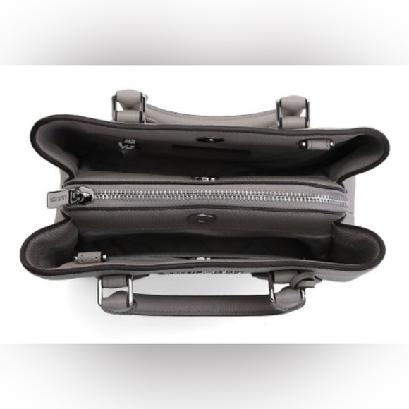 ⭐️ Host Pick ⭐️ BNWT Michael Kors Pearl Grey Camille Small Leather Satchel - Picture 9 of 9